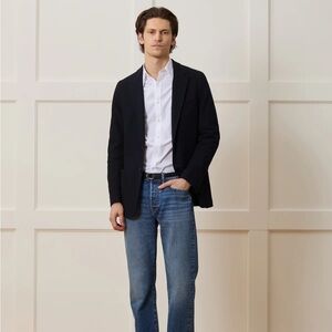 Westberry 100% cashmere men’s navy blazer